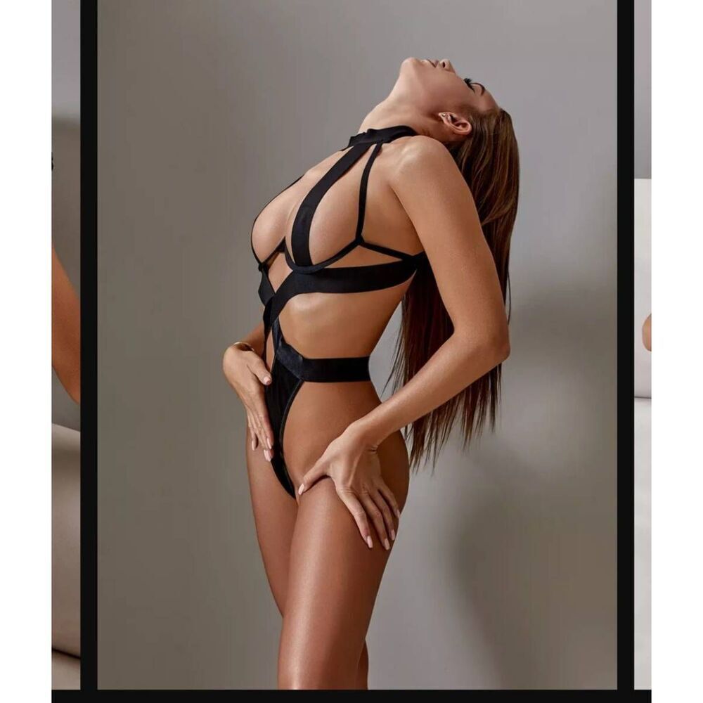 NWOT Black Micha Bodysuit $70 sz S